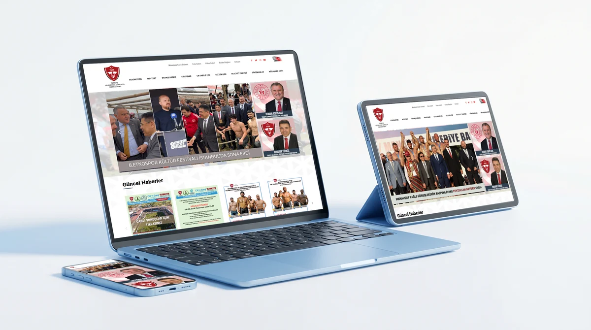 Geleneksel Güreş Federasyonu — Web Yenileme